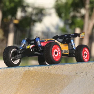 GTFANS M610 RTR 1/12 2.4G 4WD 60km/h Brushless RC Car Off-Road Truck Metal Chassis Oil Filled Shocks Drive Shaft Gear Hobbywing ESC Flysky Remote Control High Speed Vehicles Models Toys