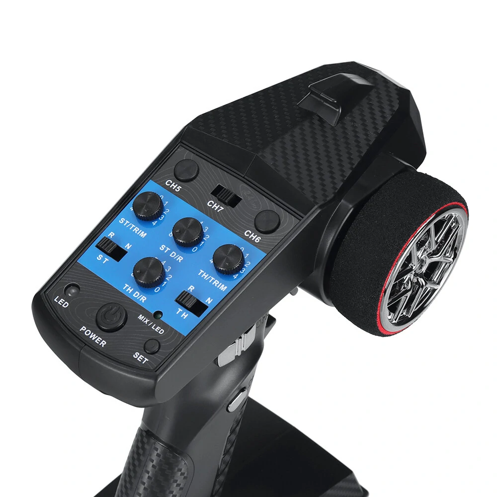 FLYUEACE T-6819B/T-6819C 2.4GHz 7CH Transmitter with RX-G7/RX-G7X Light Group Receiver for RC Car Boat Tanks - Image 6