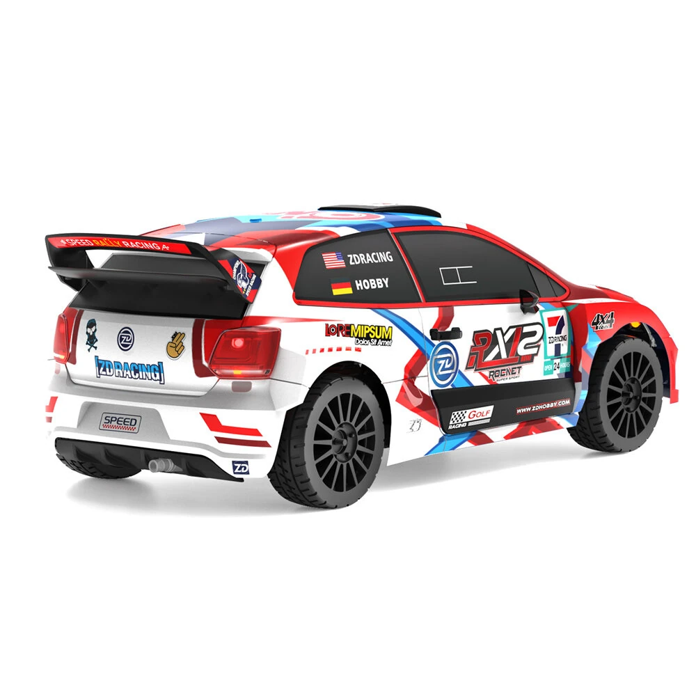 ZD Racing RX12 RTR 1/12 2.4G 4WD 80km/h 3S Brushless Drift Rally RC Car Gyro Metal Chassis Gear Oil Filled Shock LED Light Rocket Motor ESC High Speed Vehicles Models Toys - Image 3