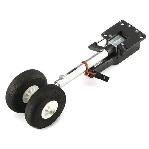 Two Wheeled Shocking Proof Retract Landing Gear Set For 2KG RC Airplane - Image 2