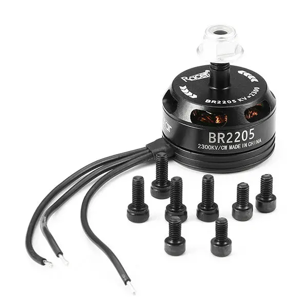 4X Racerstar Racing Edition 2205 BR2205 2300KV 2-4S Brushless Motor Black For 210 X220 250 280 RC Drone - Image 4