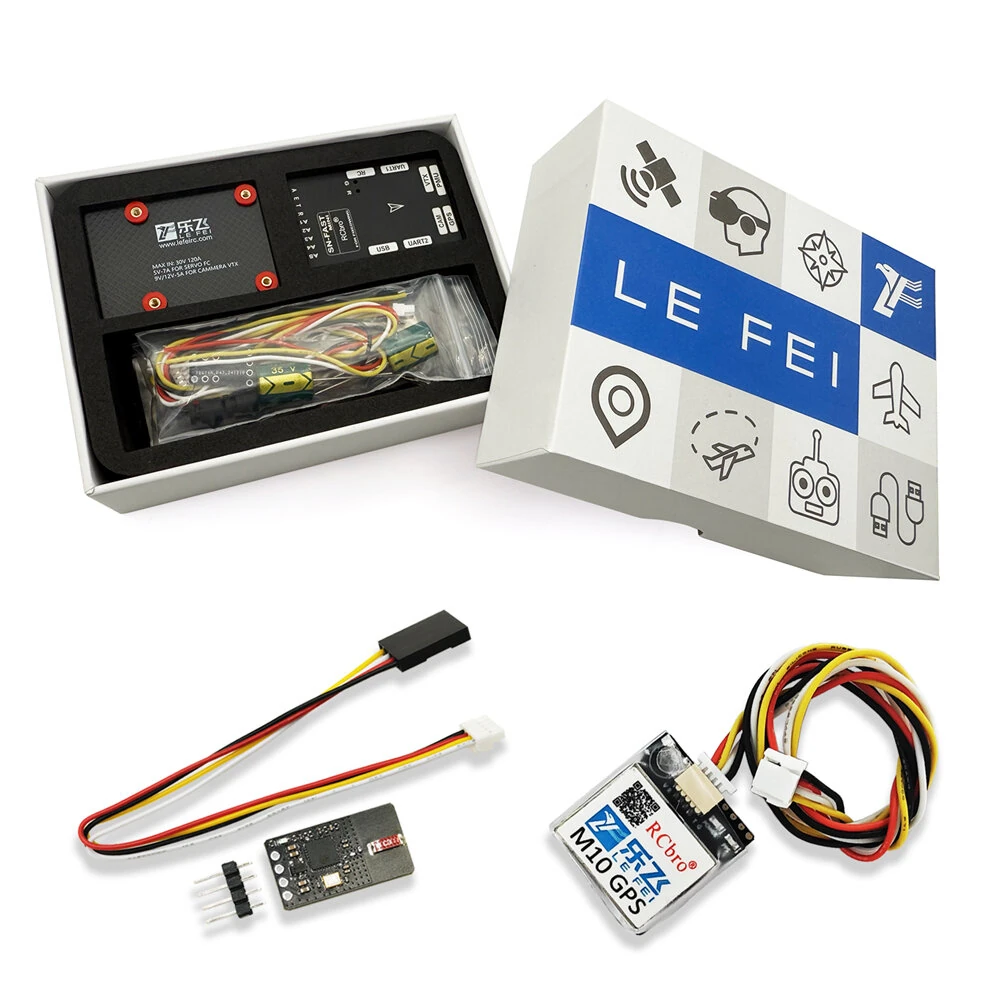 Lefei SN-FAST Mini Flight Controller PMU Multi Mode 8-Channel PWM Support DJI O3 O4 VTX OSD Parameter Adjustment with GPS WIFI Module RC Airplane FPV Drones Accessories - Image 5
