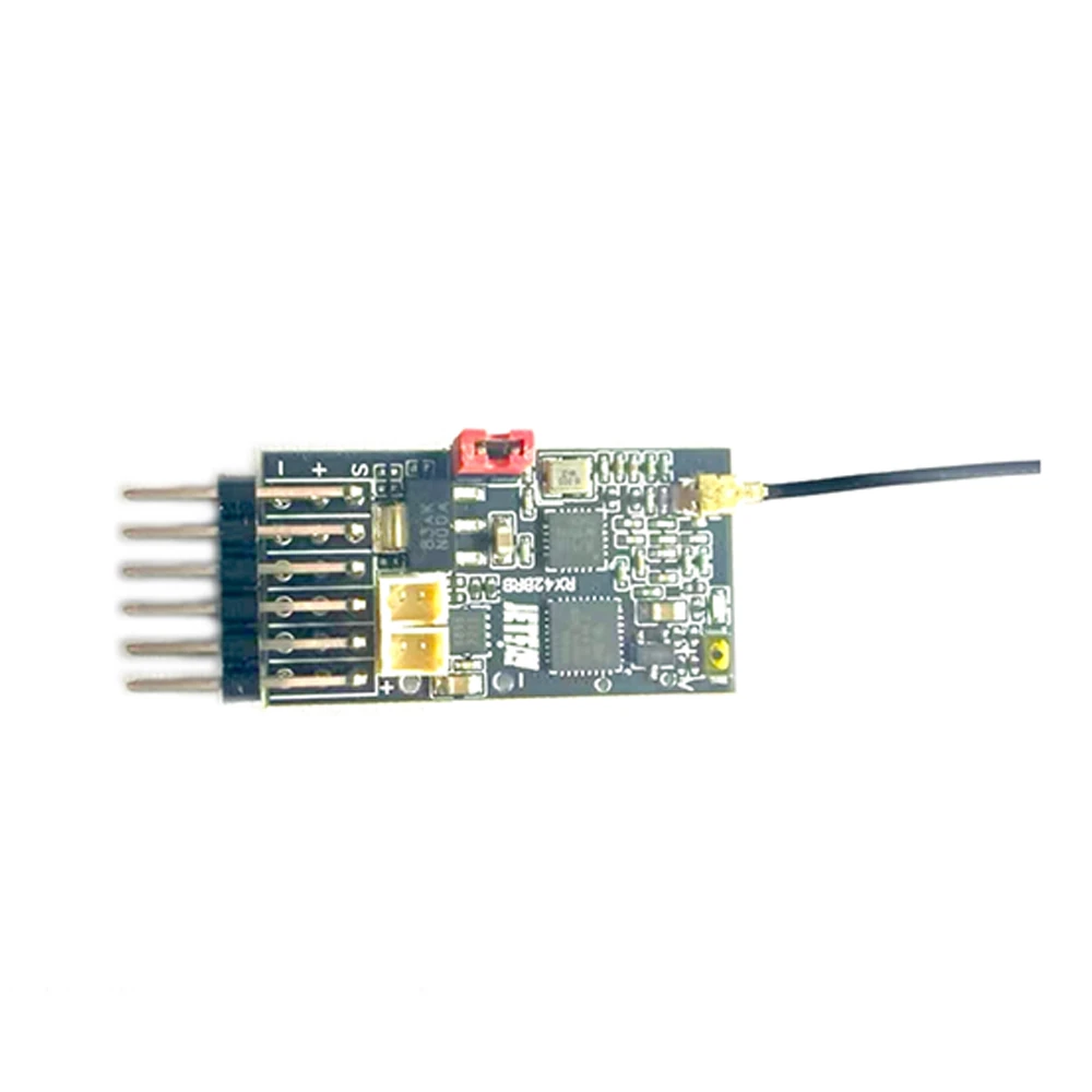 RX42BRB Multi-protocol 6CH Mini Compatible RC Receiver with Dual Brushed 7.5A ESC for Flysky Wfly Microzone Radio Transmitter - Image 2