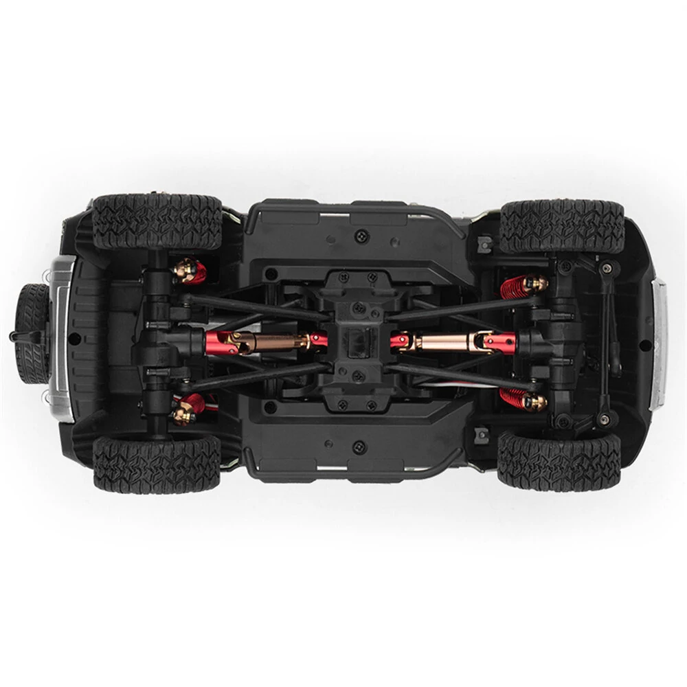 SG PINECONE FOREST 2402PRO RTR 1/24 2.4G 4WD RC Car LED Lights High Speed Full Proportional Vehicles Metal Hub Oil Shock Absorber Toys - Image 5