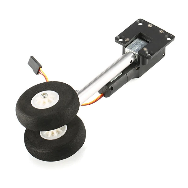 Two Wheeled Shocking Proof Retract Landing Gear Set For 2KG RC Airplane - Image 3
