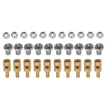 50PCS 1.8mm Adjustable Pushrod Connectors Linkage Stoppers For RC Airplane
