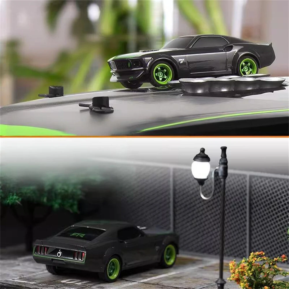 HPI 160980 1/64 2WD 2.4G Drift RC Car Nano TTR Mustang Geunine Authorization Vehicle Models RTR - Image 6