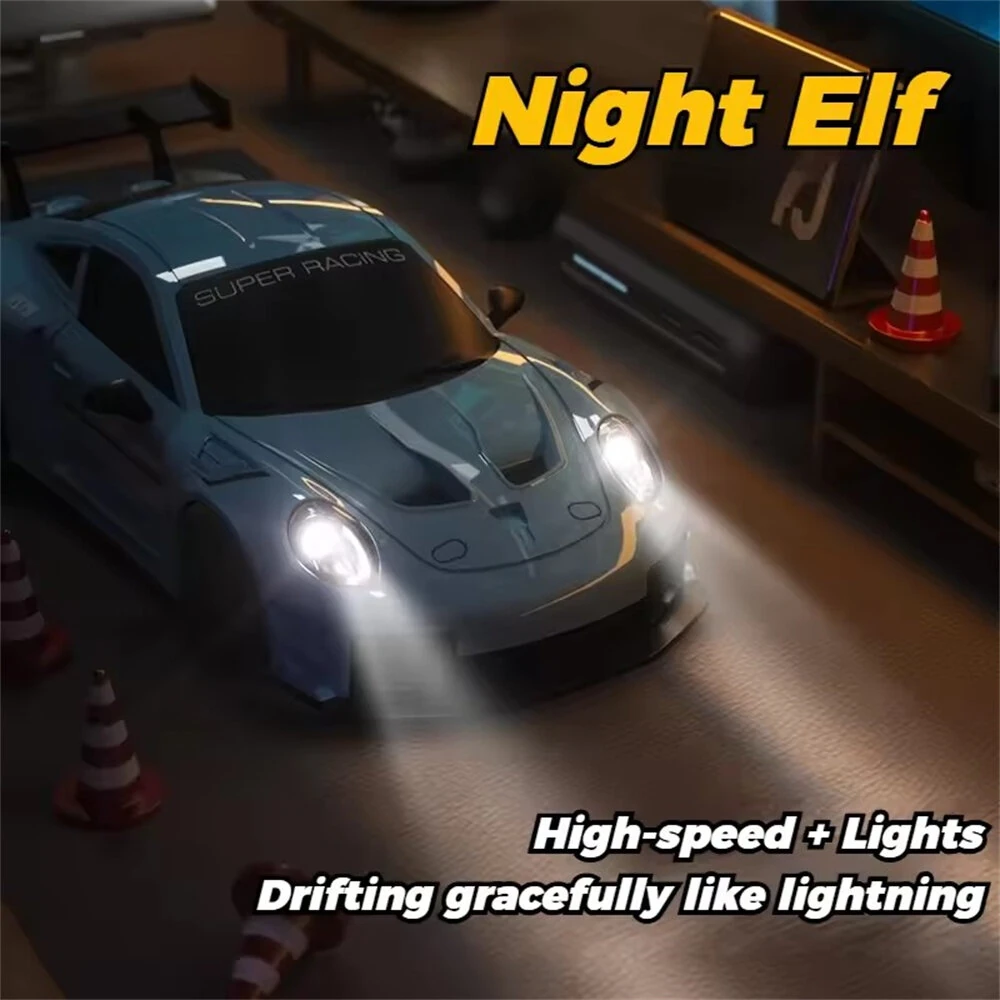 2502A RTR 1/20 2.4G 4WD Drift RC Car Mini LED Light Remote Control High Speed On-Road Racing Vehicle Model Boys Gifts Toys - Image 7