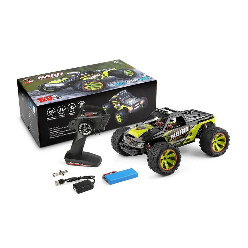 Wltoys 144002 RTR 1/14 2.4G 4WD 50km/h RC Car Vehicles Brushed LED Light Truck Toys - Image 9