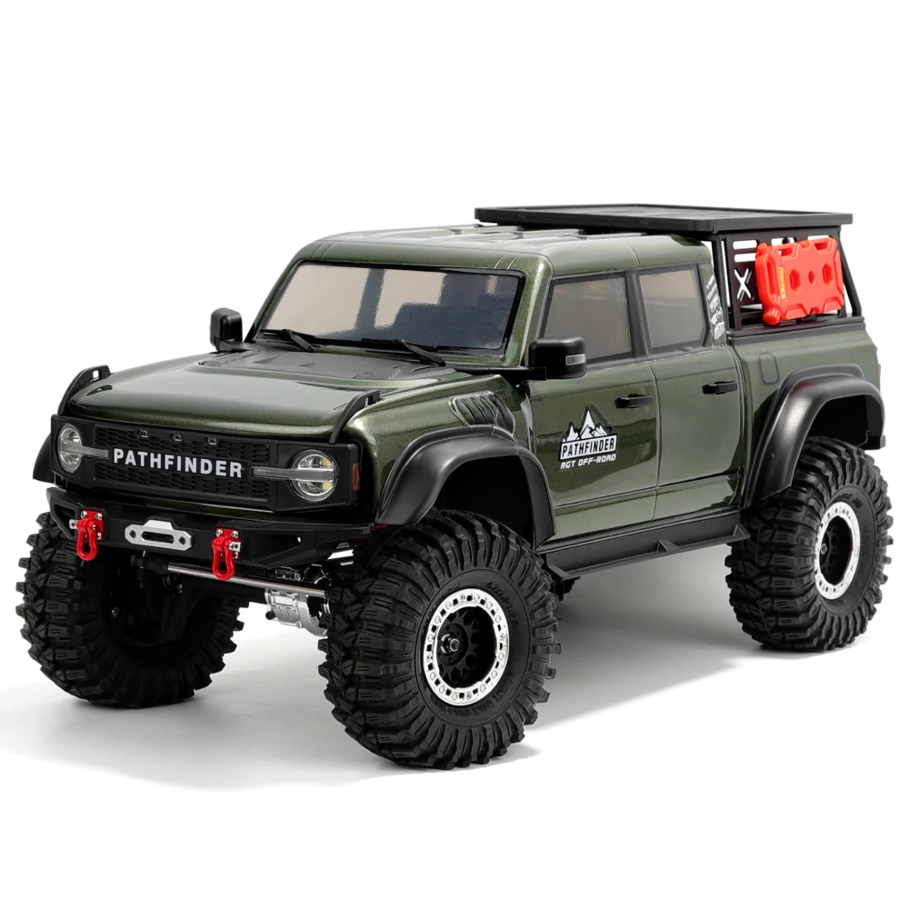 RGT Pathfinder EX86150 1/10 2.4G 4WD RC Car Rock Crawler Off-Road Climbing Monster Truck Hobbywing ESC Differential Lock Two Speed Portal Axle Reverse LED Light Vehicles Models Toys - Image 5