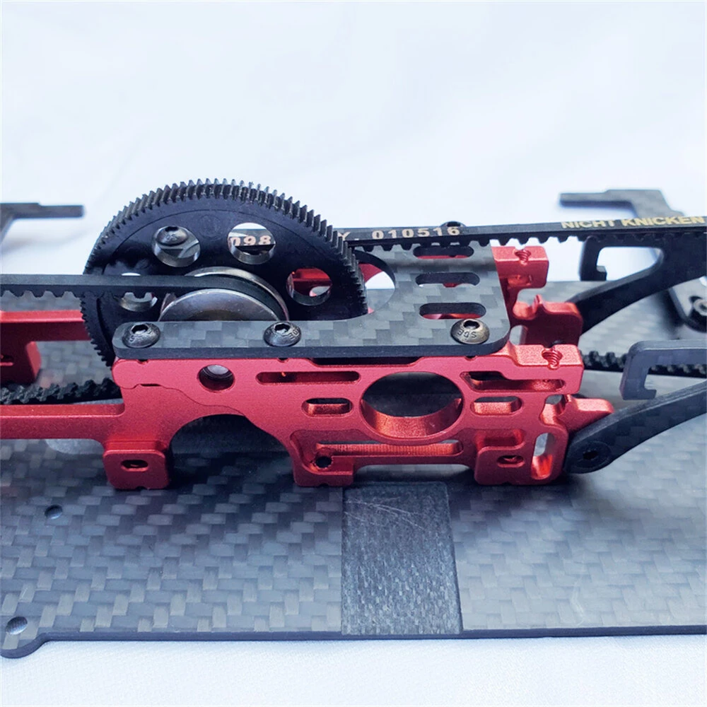 1/10 DGW High-speed RC Car Carbon Fiber Frame Chassis Professional Racing Model - Image 4