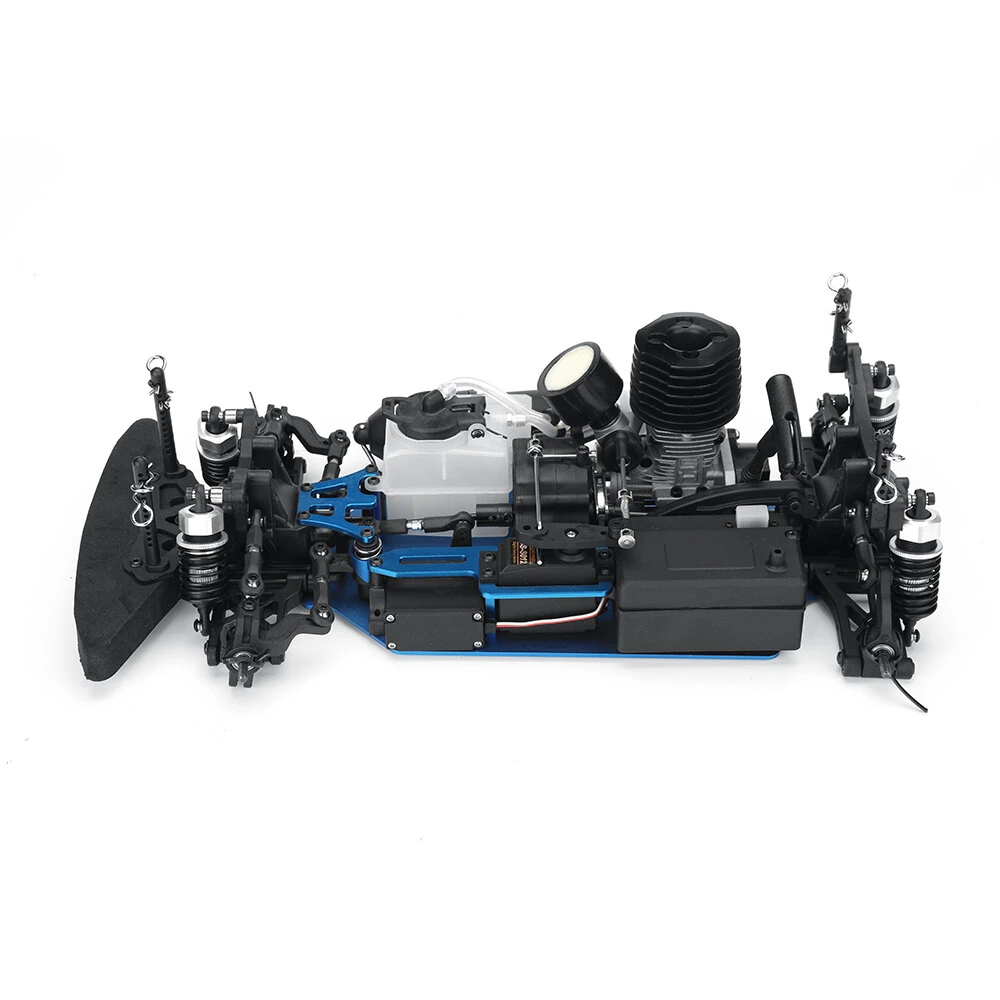 VRX Racing RH1003K 1/10 4WD Nitro RC Car Frame Touring Vehicles Models without Car Shell Transmitter Receiver - Image 2