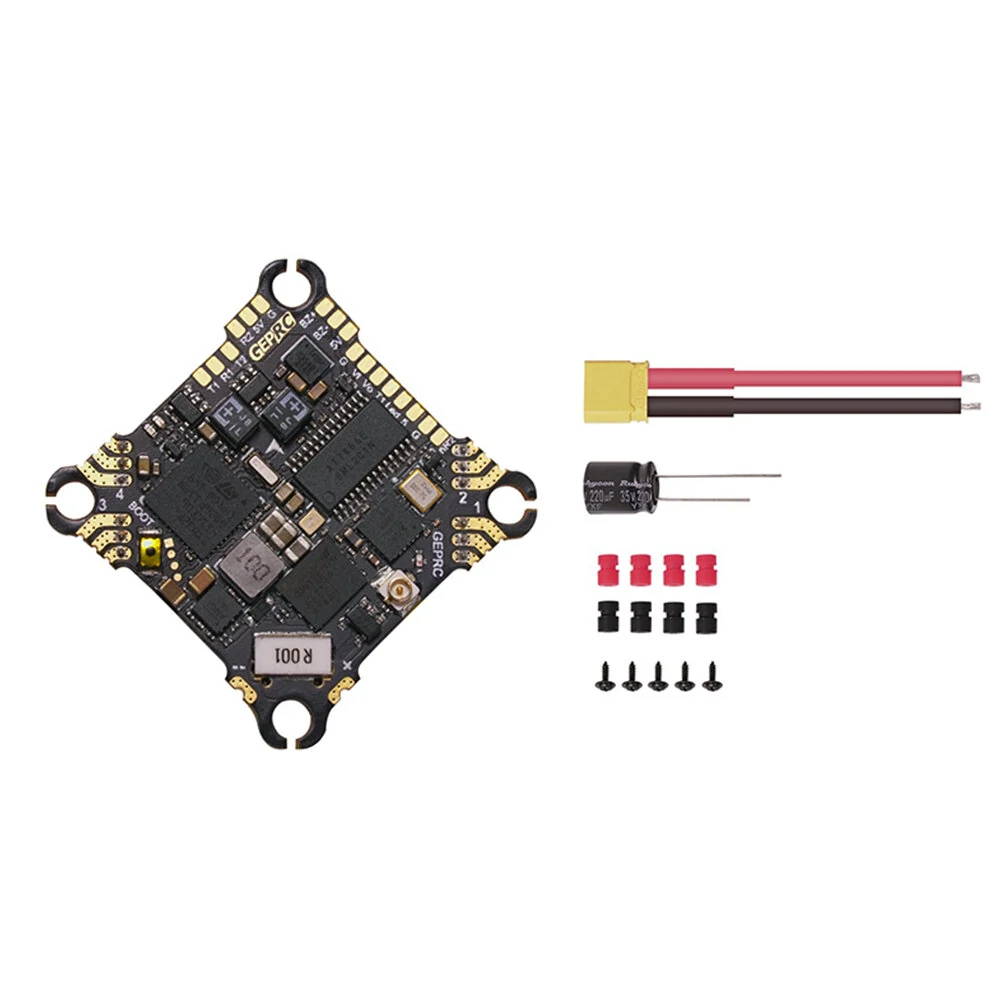 25.5x25.5mm GEPRC TAKER F411 8Bit 12A AIO F4 OSD Flight Controller Built-in 12A 2-4S 4in1 ESC for RC Drone FPV Racing - Image 6