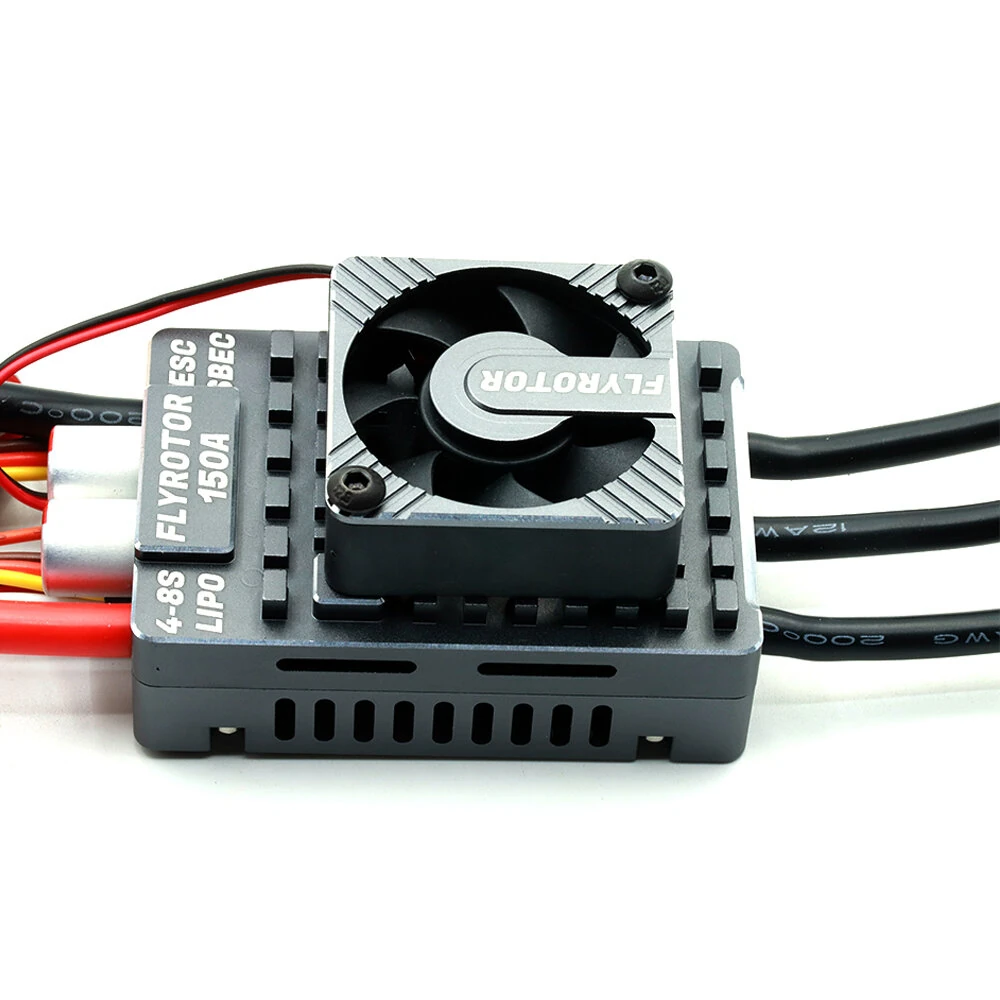 Steam FLYROTOR 150A 4-8S 7.5V-8.5V with Configurator Brushless ESC for 500-580 Class RC Helicopter - Image 5