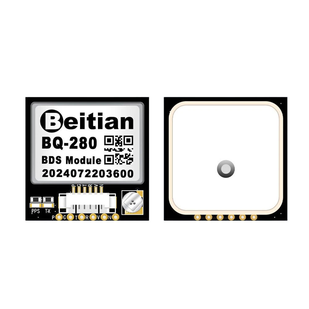 Beitian BQ-280 BDS GPS Module High Precision GNSS Positioning Built-in Antenna with Internal Compass BDS-B1I BDS-B1C Dual Frequency Bands for FPV Racing Drones - Image 2