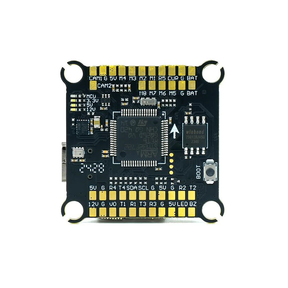 30.5*30.5mm Axisflying ARGUS PRO ECO Stack F722 Flight Controller 80A 4-8S 32-bit ESC for 15 Inch RC FPV Racing Drones - Image 2