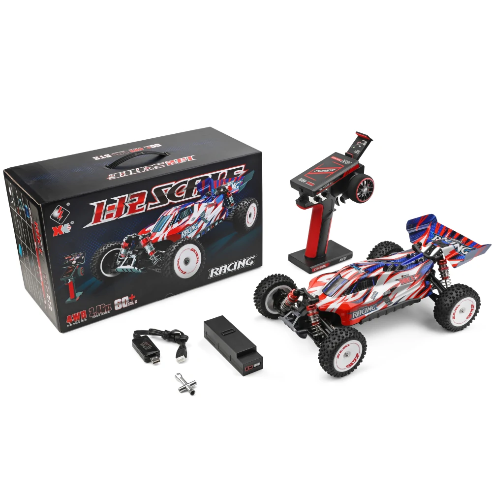 Wltoys 124008 RTR 1/12 2.4G 4WD 3S Brushless RC Car 60km/h Off-Road Climbing High Speed Truck Full Proportional Vehicles Models Toys - Image 2