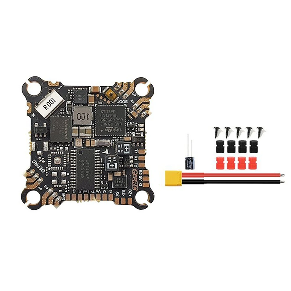 25.5x25.5mm GEPRC TAKER F411 8Bit 12A AIO F4 OSD Flight Controller Built-in 12A 2-4S 4in1 ESC for RC Drone FPV Racing - Image 5