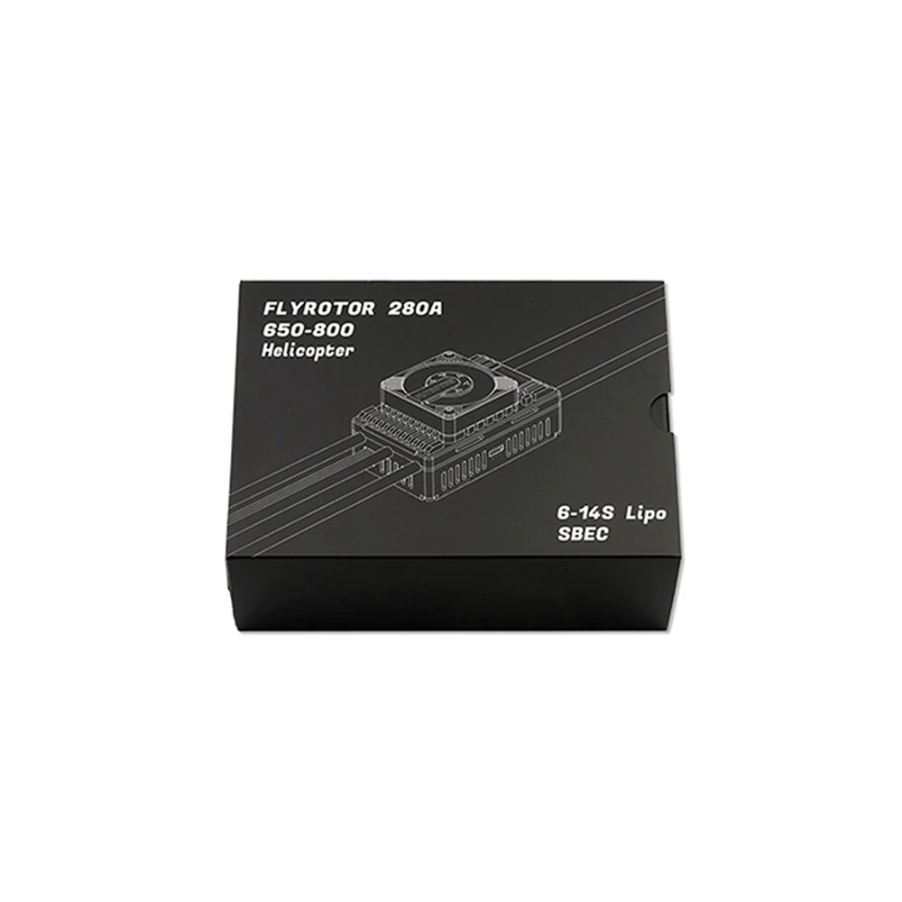 Steam FLYROTOR 280A Controller Brushless ESC for 650-800 Class RC Helicopter Model - Image 7