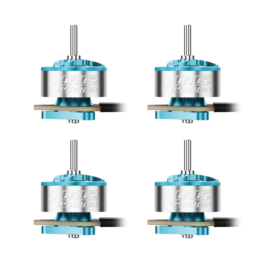 4 PCS BETAFPV 1S 0702 25000KV / 30000KV / 36000KV Brushless Motor Compatible with Air65 II RC FPV Racing Drones - Image 2