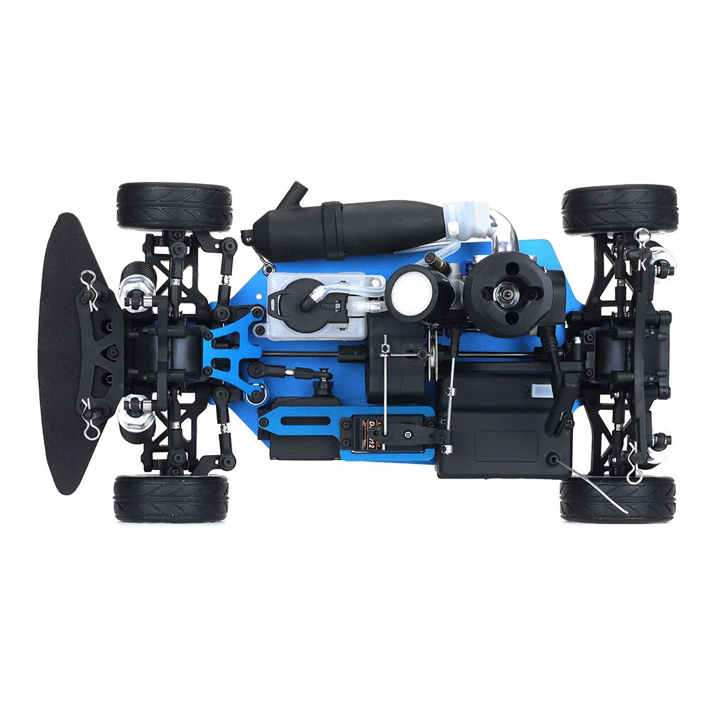 VRX Racing RH1004 1/10 2.4G 4WD Nitro RC Car 2 Speed Drift On-Road Full Proportional Metal Chassic Vehicles Models Toys - Image 2