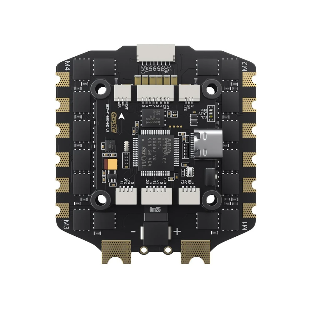 30.5x30.5mm GEPRC TAKER F405 F4 OSD Flight Controller with 5V 12V BEC & BLS 60A / 80A V2 4in1 ESC Stack for RC Drone FPV Racing - Image 8