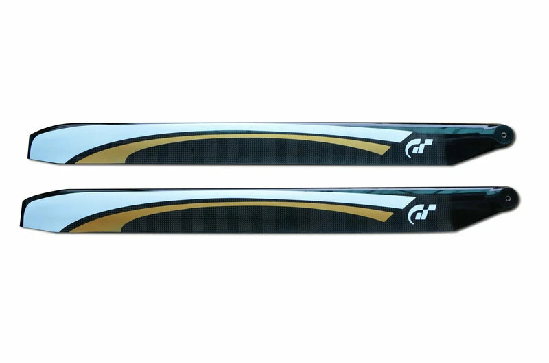 1 Pair FUNFLY 515mm Carbon Fiber Main Blade for GAUI X5 Aglin TREX 550 RC Helicopter - Image 4