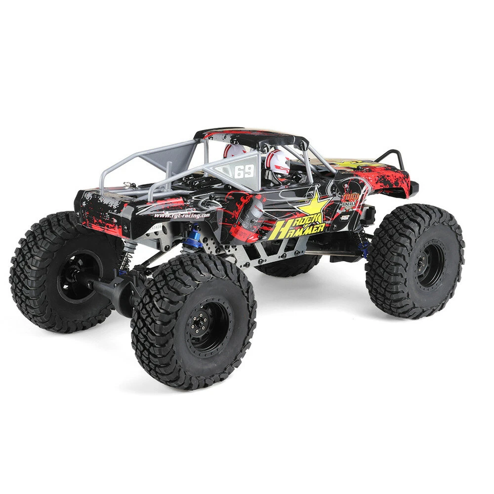 HSP RGT 18000 1/10 2.4G 4WD 470mm RC Car Rock Hammer Crawler Off-road Truck RTR Toy - Image 5