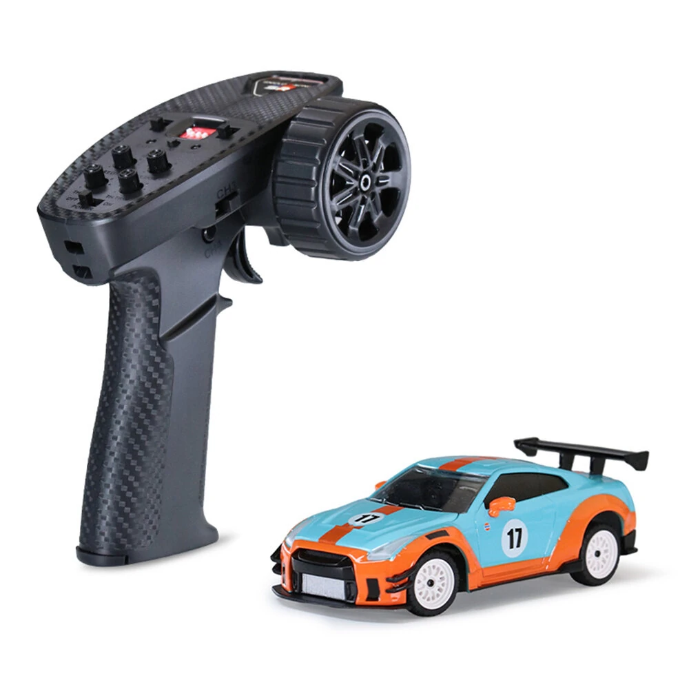 Diatone MixGo MG117 MG-2WD 1/43 2.4G RWD RC Car Optional Differential Gyro Full Proportional Control LED Light On-Road Racing Vehicles Models Toys Independent Suspension 60 Minutes Working Time