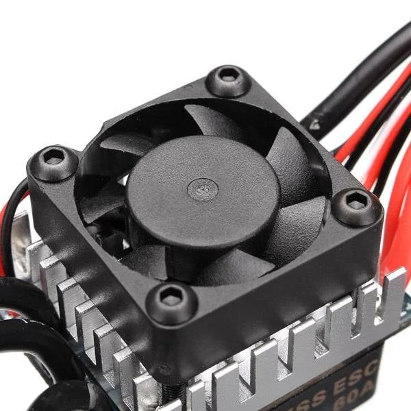 Racerstar 3650 Sensorless Brushless Waterproof Motor 60A ESC for 1/10 RC Off-Road Truck Truggy Cars - Image 5