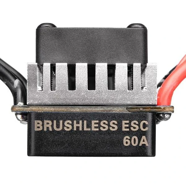 Racerstar 3650 Sensorless Brushless Waterproof Motor 60A ESC for 1/10 RC Off-Road Truck Truggy Cars - Image 4