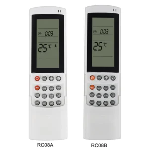 New A/c Remote Control Use For Airwell Electra Gree RC08B RC08A Air Conditioner Conditioning Different Functions Compare Buttons