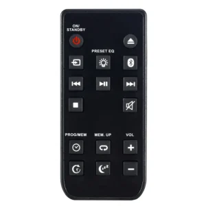 Remote Control Blackweb Soundbar Audio Player