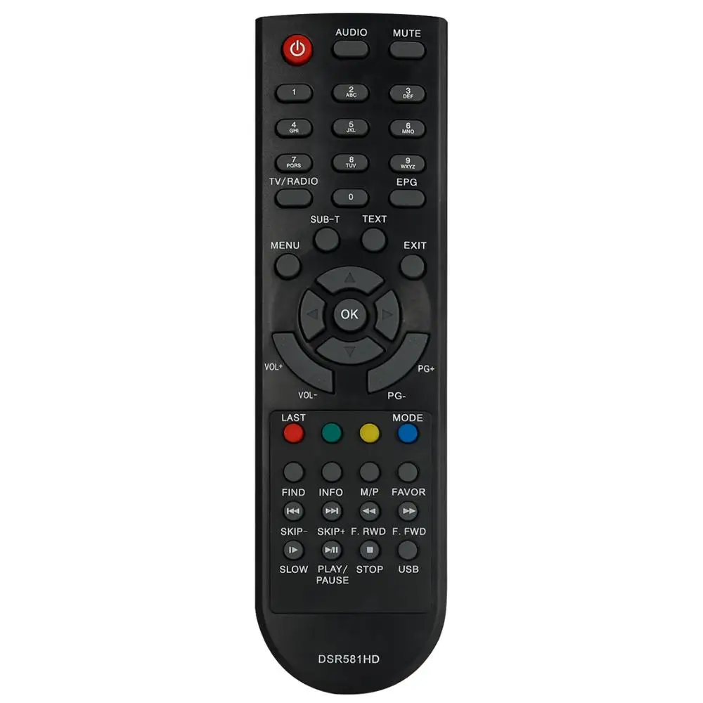 Remote Control Suitable Schwaiger DSR581HD Satellite Set Top Box