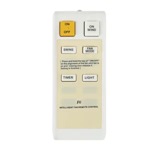 1Pcs F6 Intelligent Fan Remote Control
