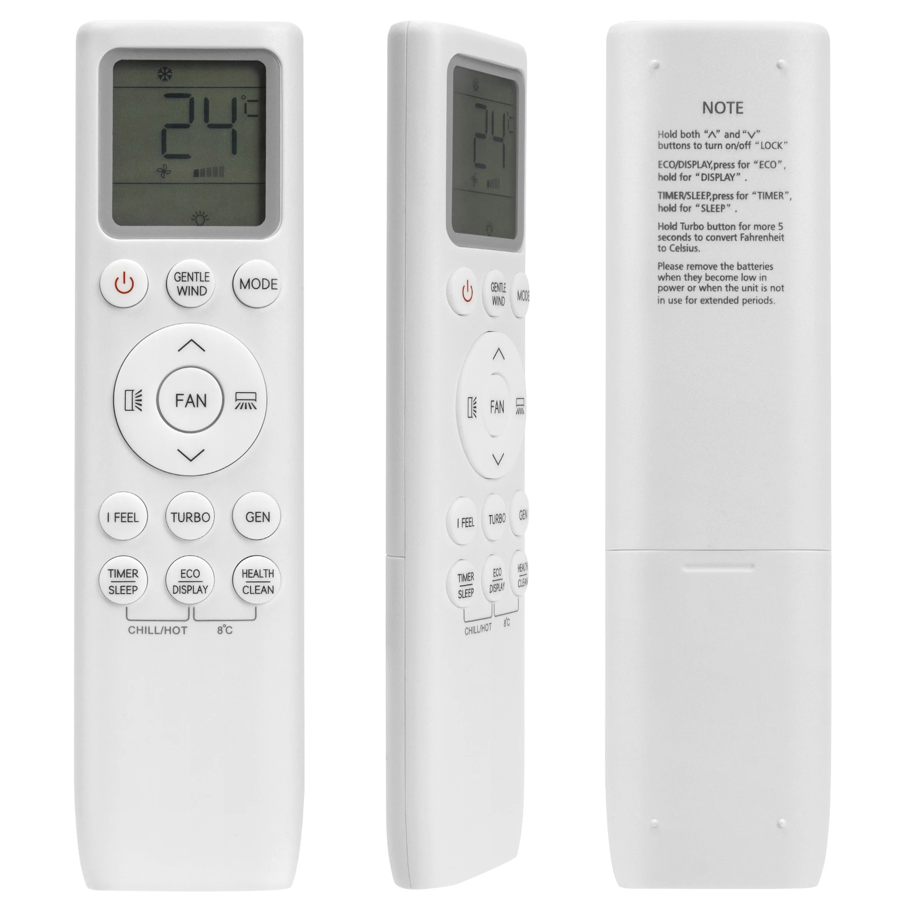 Air Conditioner Remote Control For Tcl A/c Conditioning 002383 Controller With Cool And Heat