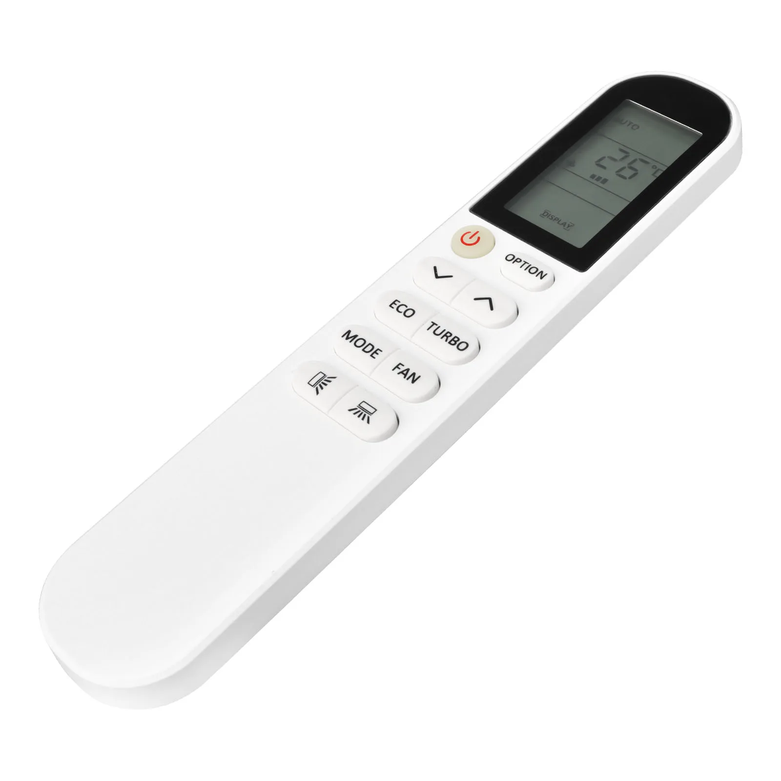 GYKQ-58 Viesta Hantech Erito Remote Control White For Viesta Hantech Erito Split Air Conditioners Inverter Remote - Image 6