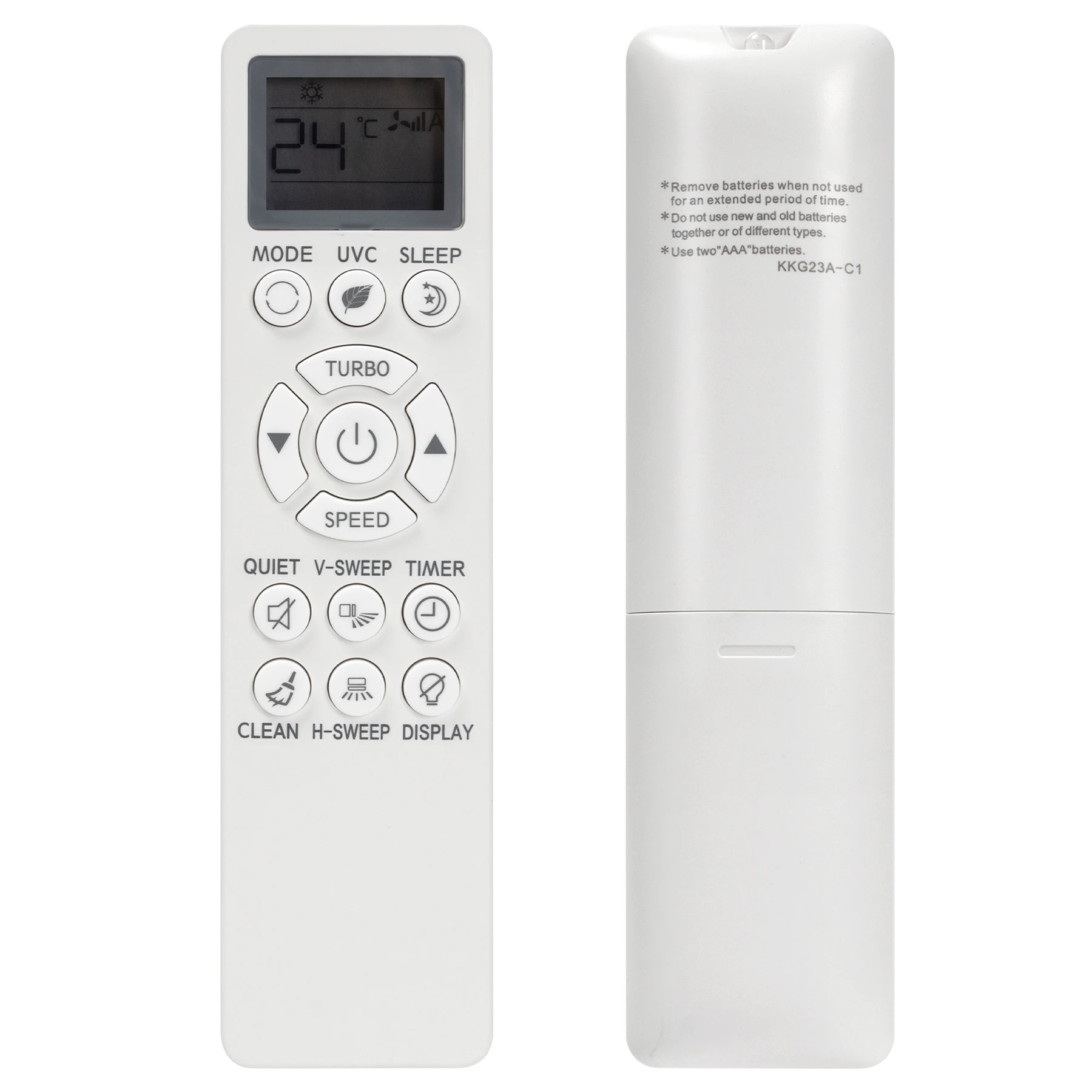 Air Conditioning Remote Control KKG23A-C1 For Mirage Arrow Premier Changhong Kcolor Starwind KKG23B-C3 KKG23B-C1 KKG33A-C1