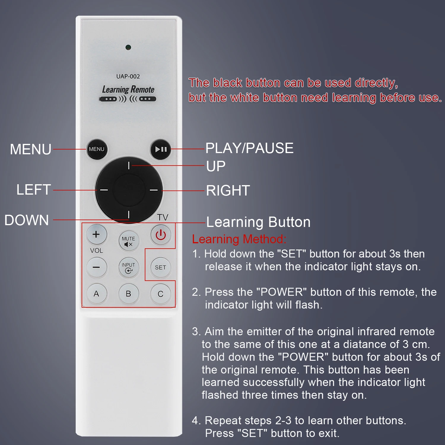 TV Remote Control A1962 Remote Controller A1294 A1378/MC57 - Image 5