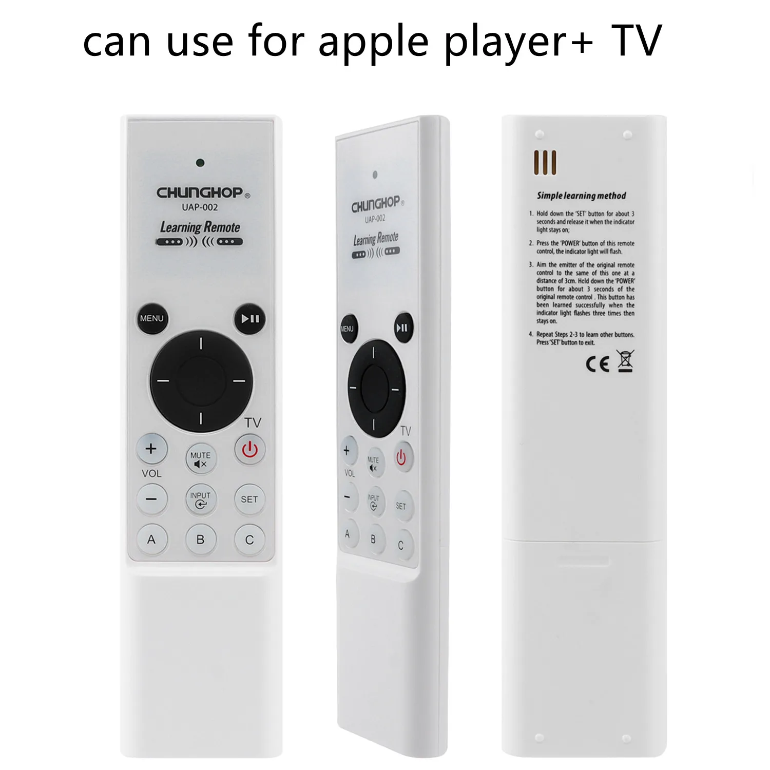 TV Remote Control A1962 Remote Controller A1294 A1378/MC57