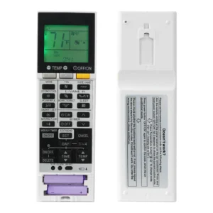 New Remote Control Use For Mitsubishi Air Conditioner Conditioning Controller With Backlit Heat And Cool