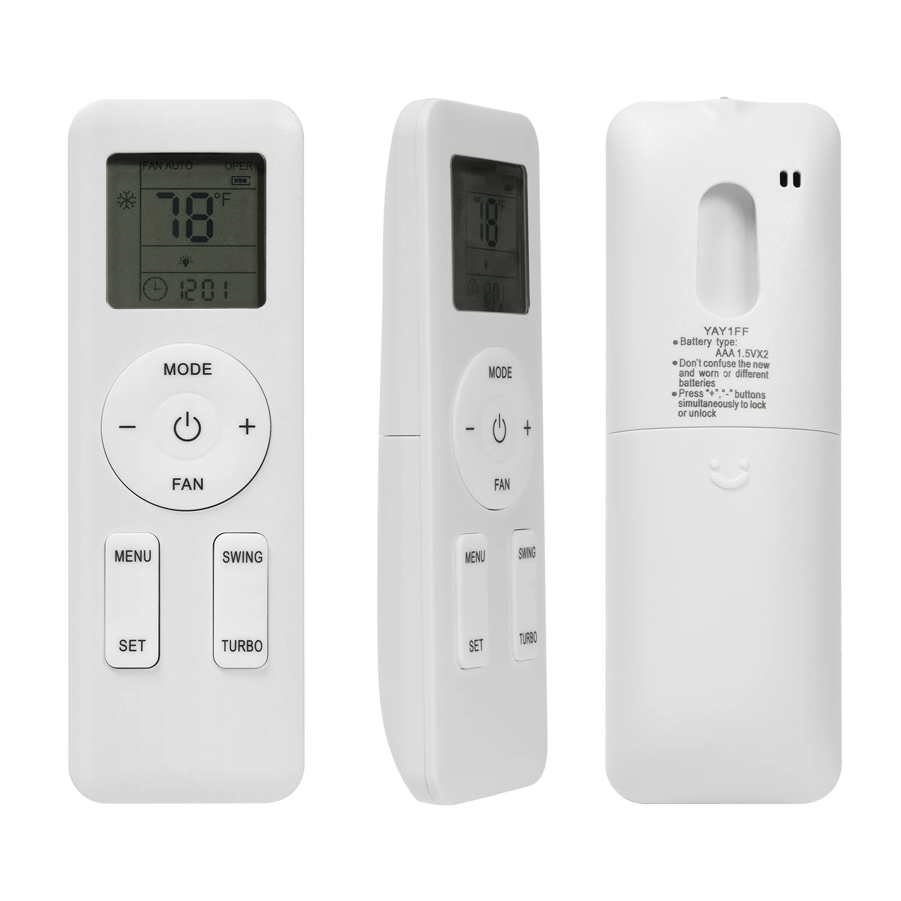 Air Conditioner Remote Control YAY1FF For Gree YAY1F2 YAY1F2F YAY1F1F GWC12AAC-D3NNA1D/I GWC18AAD-D3NNA1D/I With Cool And Heat - Image 4