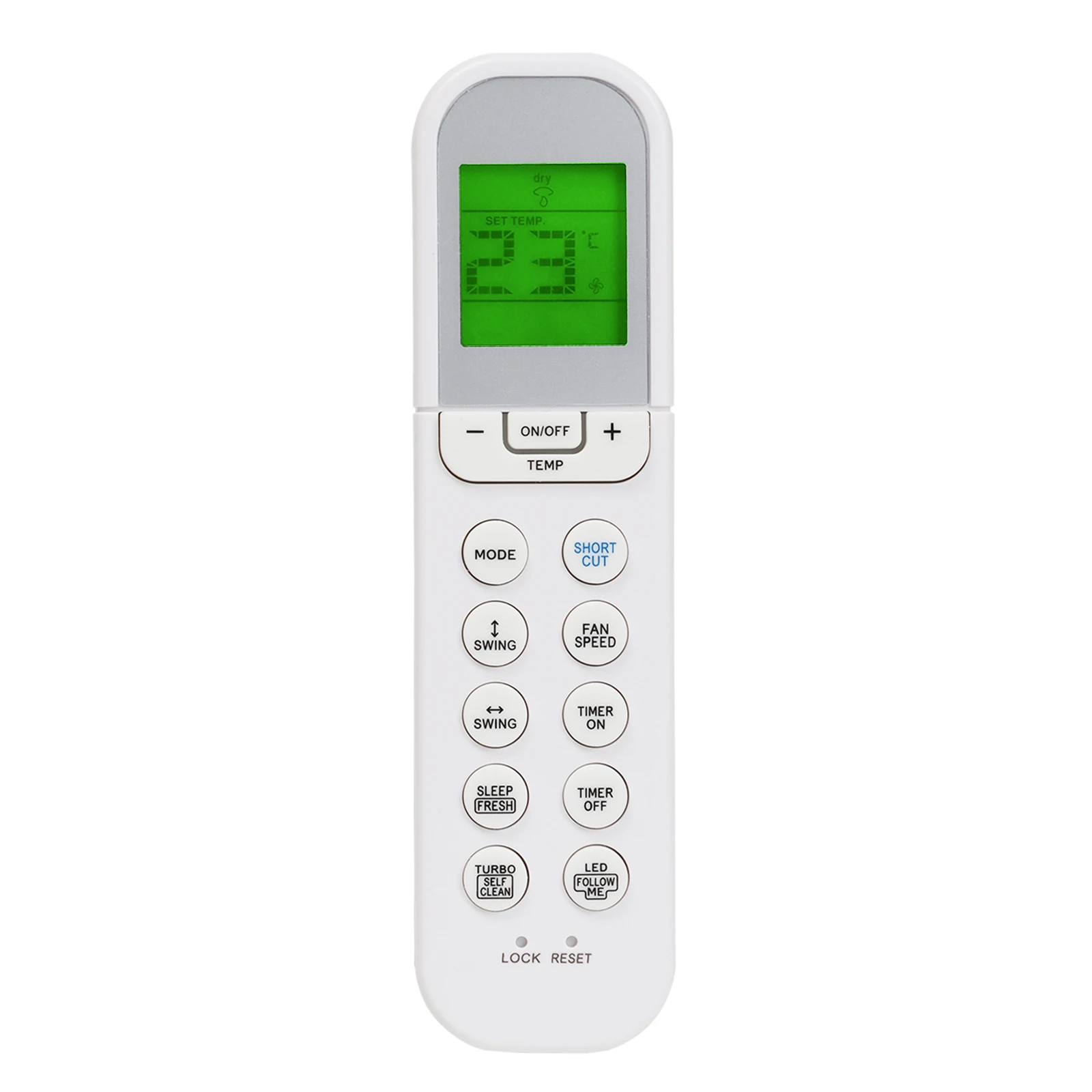 Air Conditioner Remote Control For Midea RG36A11-BGEF RG36B/BGE RG36F/BGEF RG36A/BGEF RG36B/BGEF Controller With Backlight Heat