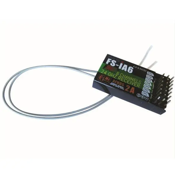 FlySky FS-iA6 2.4G 6CH AFHDS 2A Receiver For FS-i10 FS-i6 Transmitter - Image 2