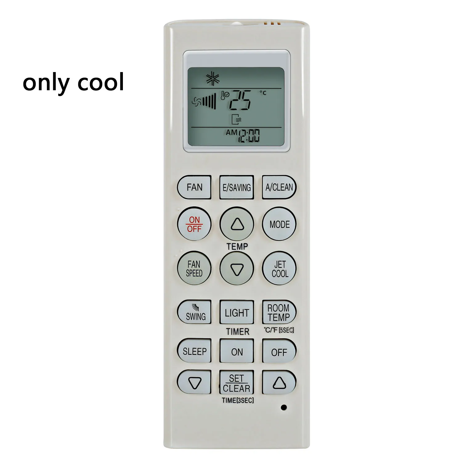 A/c Remote Control Use For AKB73456104 E12sq E09el E12el Z09sl E09ek E12ek STAR09 STAR12 Air Conditioning Controller - Image 2
