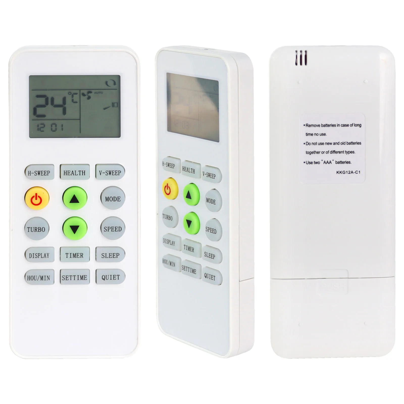 New Air Conditioner Remote Control For Changhong Sk Sumikura KKG12A-C1 KKG12B-C1 A/c Conditioning Controller - Image 4