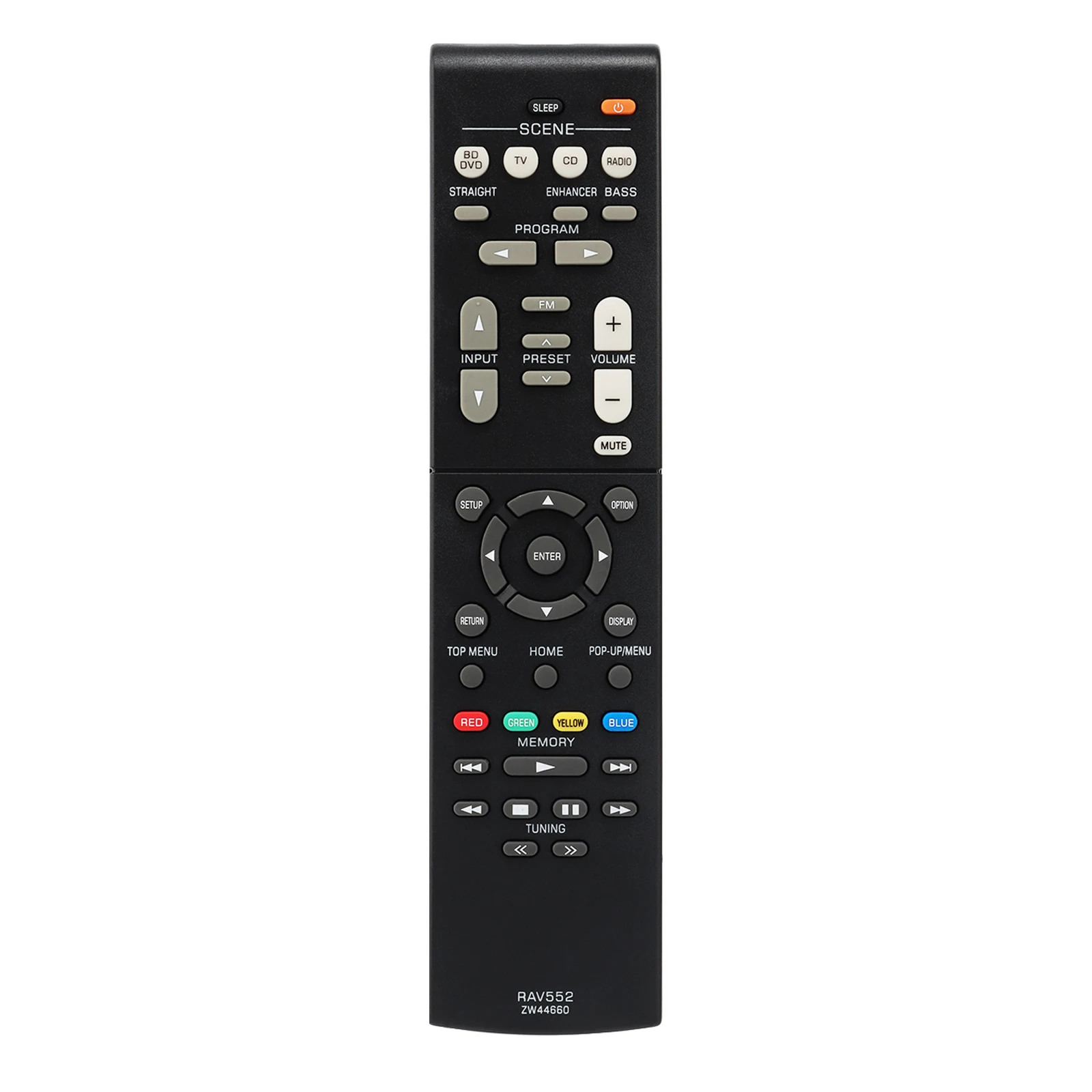 Yamaha AV Receiver Remote Control HTR-2071 - Image 3