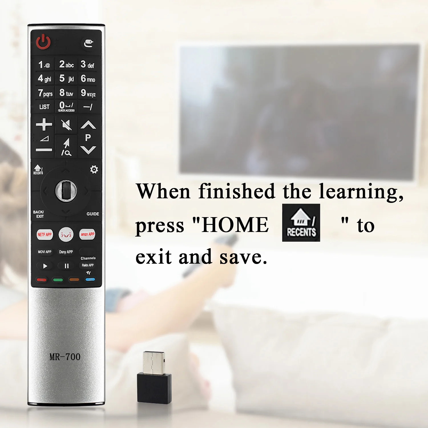 TV Remote Control Universal 2.4G Magic Mouse Remote Contro - Image 5