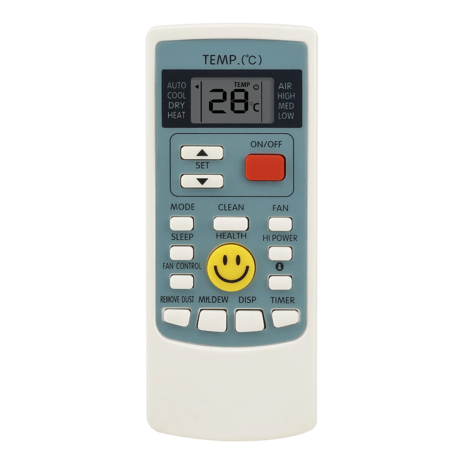 Air Conditioning Remote Control Suitable For AUX/WHIRLPOOL YKR-H/008 H/009 H/012 H/009e A/c Conditioner Controller