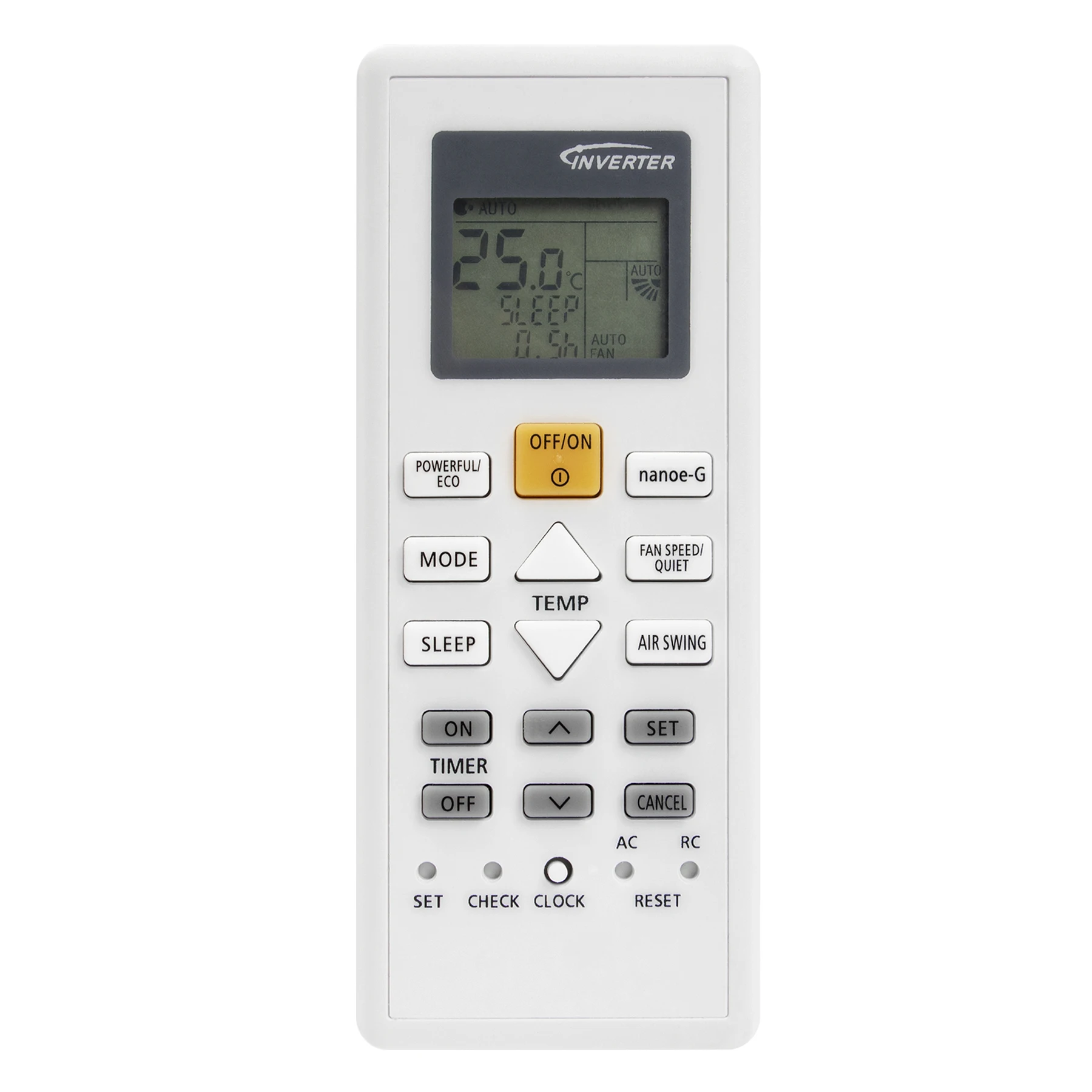 Air Conditioner Remote Control A75c18090 For Panasonic Inverter A/c Conditioning Controller - Image 3